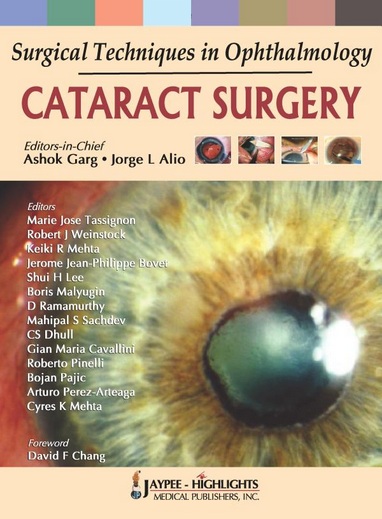 Surgical Techniques in Ophthalmology Cataract Surgery