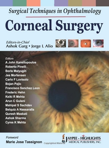 Surgical Techniques in Ophthalmology Corneal Surgery